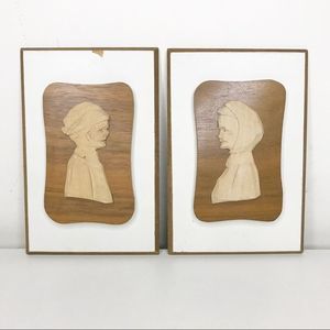 Set of 2 Profile Portraits